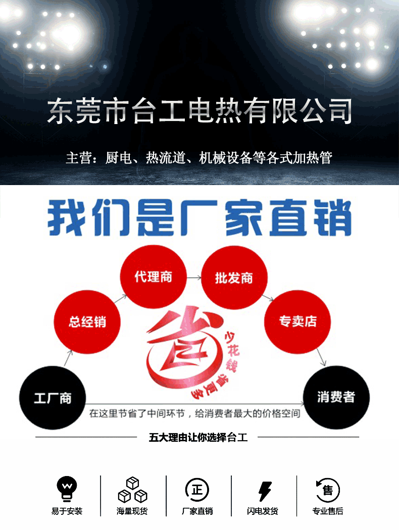 烧烤炉发热管